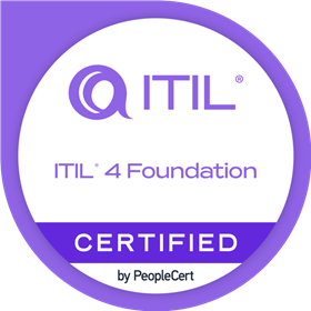 ITIL 4 Foundation badge